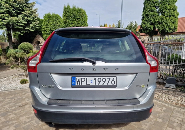 Volvo XC 60 cena 28000 przebieg: 365537, rok produkcji 2011 z Płock małe 172